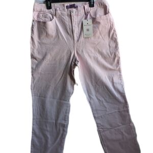 Gloria Vanderbilt Women's Classic Rise; Tapered Leg; Magical Stretch Size 16